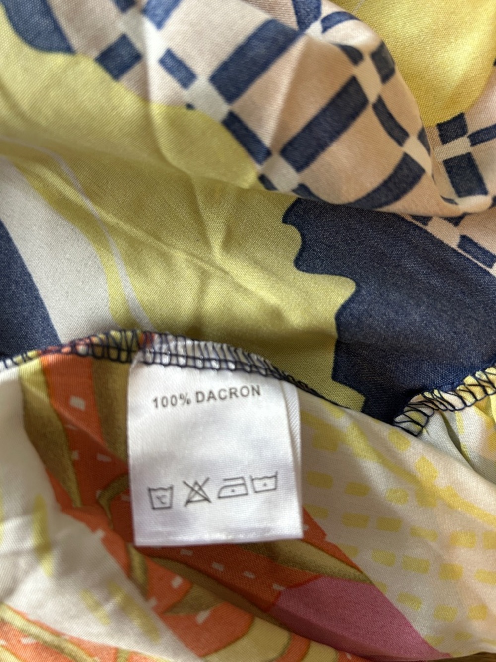 Babydoll dress, bright design, size medium - Picture 8 of 8